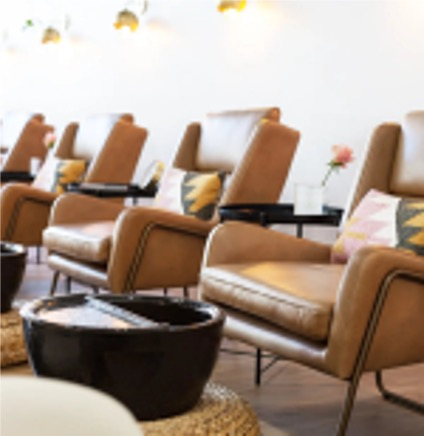 Signature Resin Pedicure Bowl in Espresso/Brown