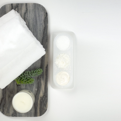Signature Treatment Dish in Frost/White